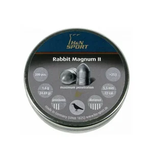 قوطی ساچمه H&N Sport مدل Rabbit Magnum با 200 عدد ساچمه
