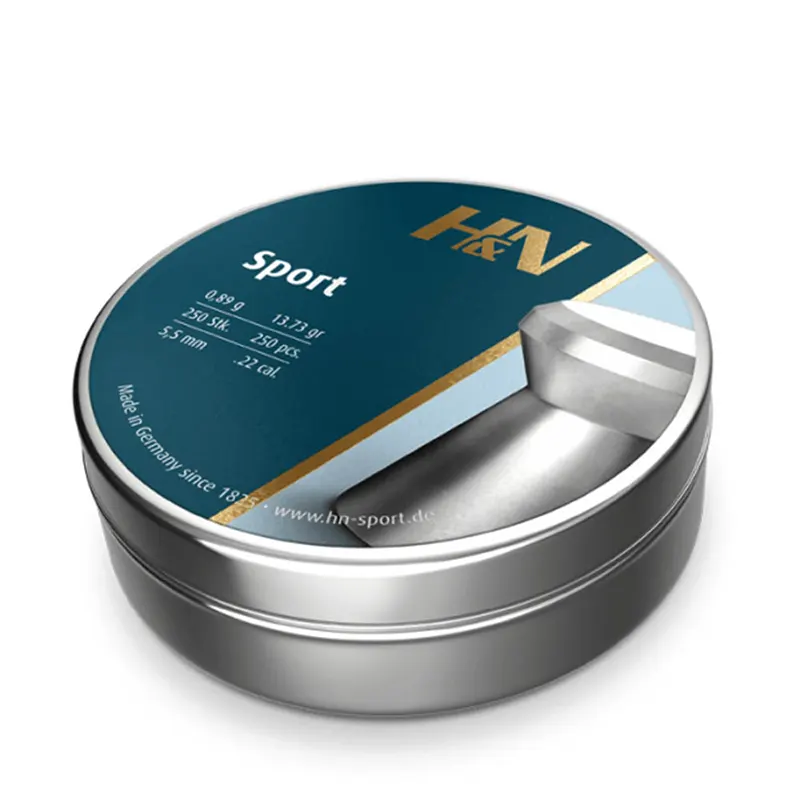 تصویر بستهبندی ساچمه H&N اسپورت 5.5 آلمانی