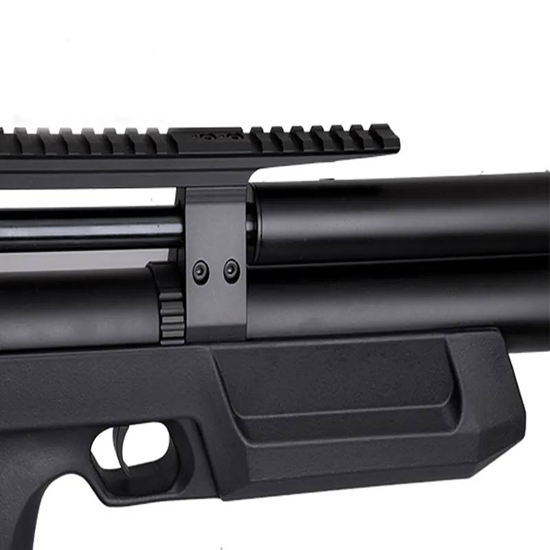 نمای نزدیک ماشه قابل تنظیم تفنگ بادی کریکت S