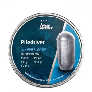 جعبه و بسته‌بندی ساچمه H&N Piledriver ساخت آلمان