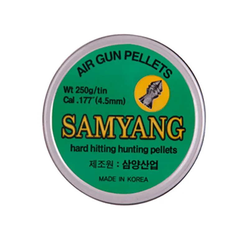 تصویر ساچمه سامیانگ کالیبر 4.5 نوک تیز با بستهبندی اصلی