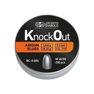 تصویر اسلاگ جی اس بی ناک اوت کالیبر ۵.۵ با کیفیت بالا