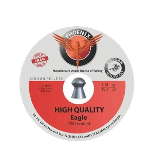 ساچمه فونیکس ایگل ۵.۵ با طراحی دقیق و کیفیت بالا