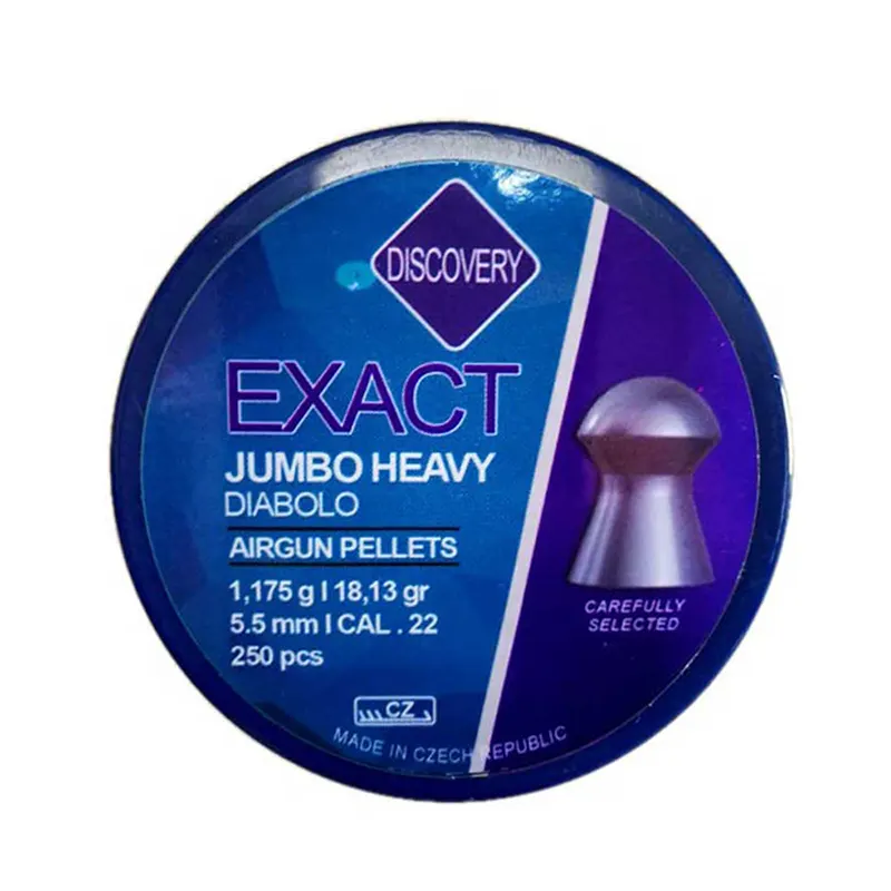 تصویر ساچمه دیسکاوری ۲۵۰ عددی گرین 18/13 با بستهبندی فلزی