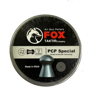 نمای نزدیک از طراحی ساچمه Fox برای دقت بالا