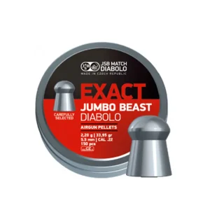 بسته‌بندی ساچمه JSB Exact 33 grain سایز 5.5 میلی‌متر