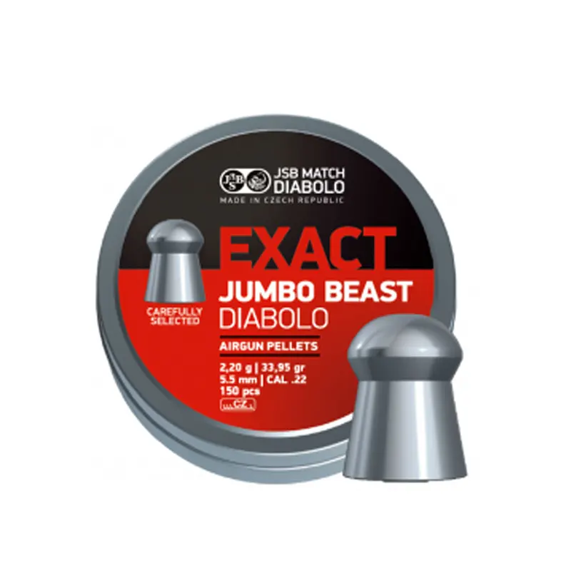 بستهبندی ساچمه JSB Exact 33 grain سایز 5.5 میلیمتر