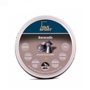 تصویر ساچمه باراکودا کالیبر 5.5 با بسته‌بندی اصلی